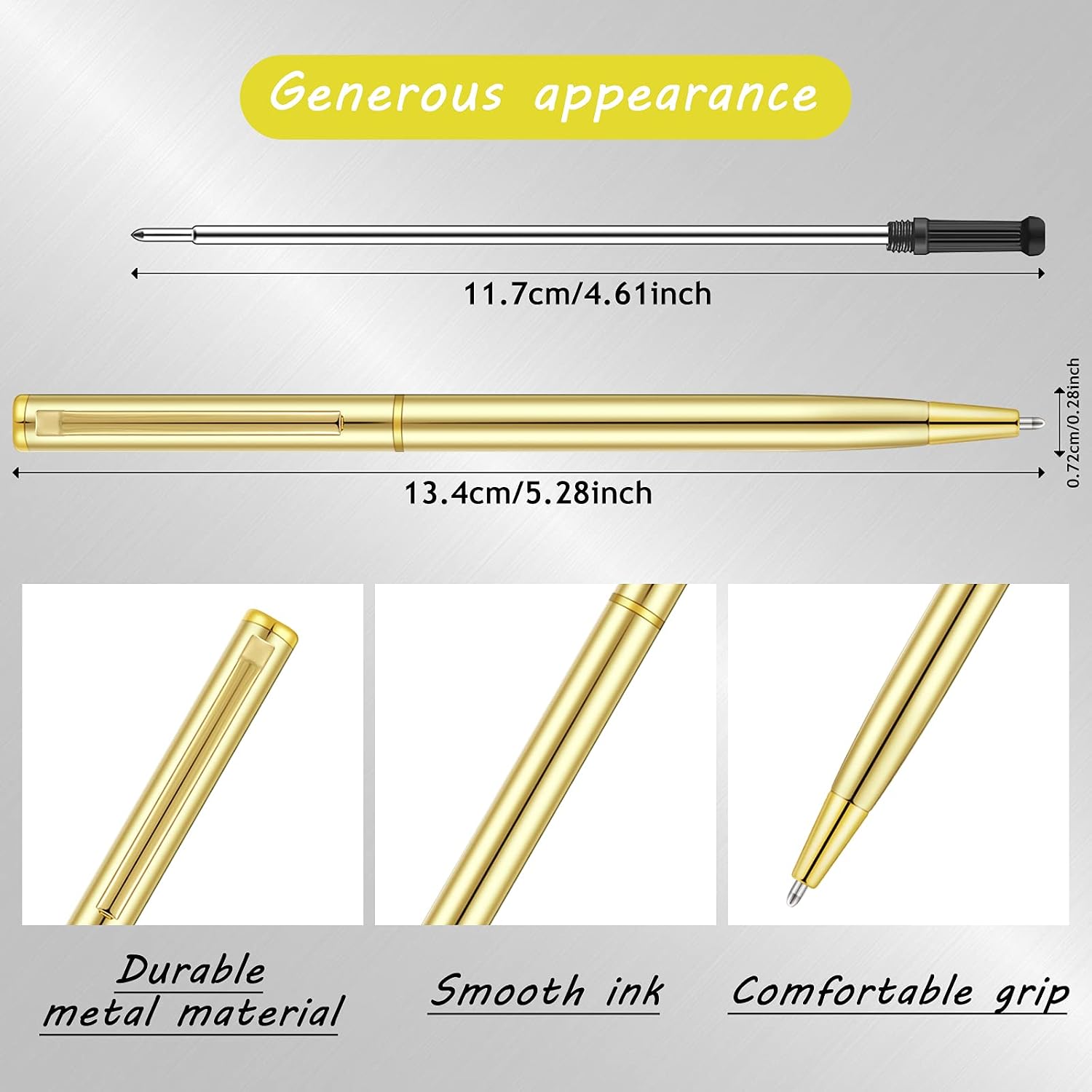 Zonon 15 Pieces Gold Metal Sli - Wedding Supply In Bulk recensione e prezzo