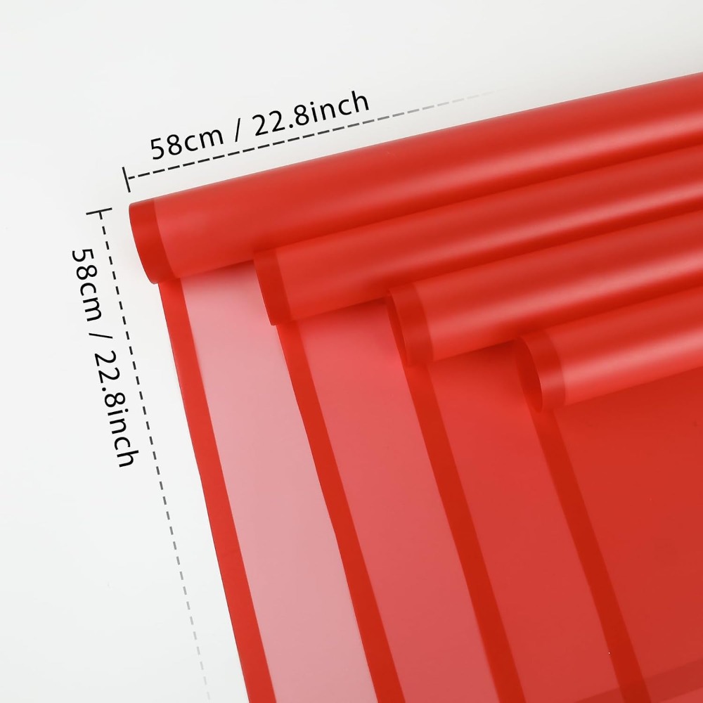 Translucent Red Waterproof Flo - Wedding Supply In Bulk recensione e prezzo