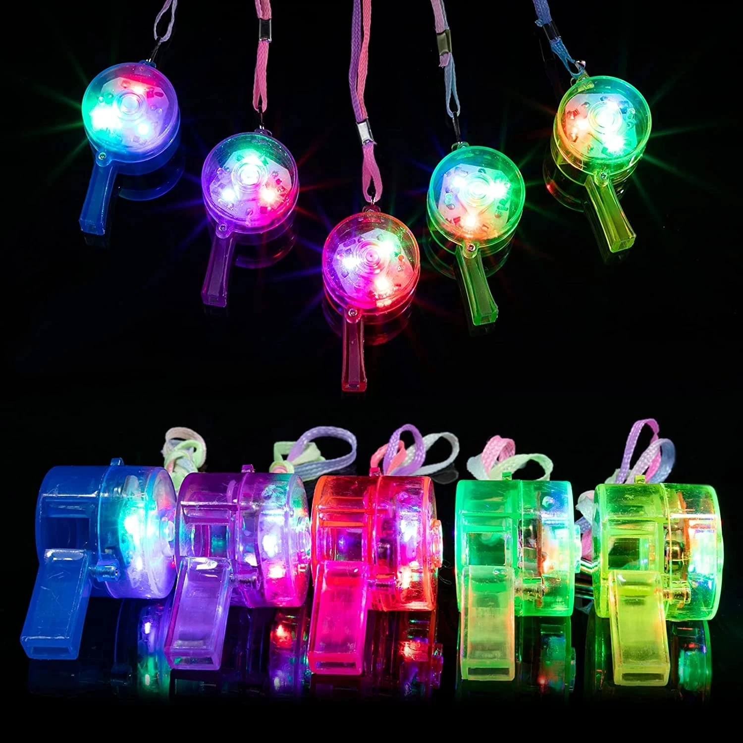 LED Light Up Whistle Glow Whis - Wedding Supply In Bulk recensione e prezzo