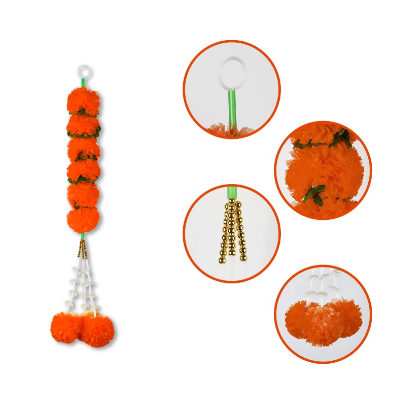 Marigold Flower String Lights  - Indian Wedding Decor Supply recensione e prezzo