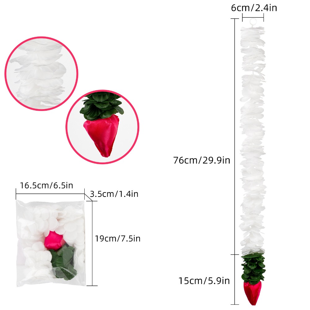 140-160cm Flower String Decora - Indian Wedding Decor Supply recensione e prezzo