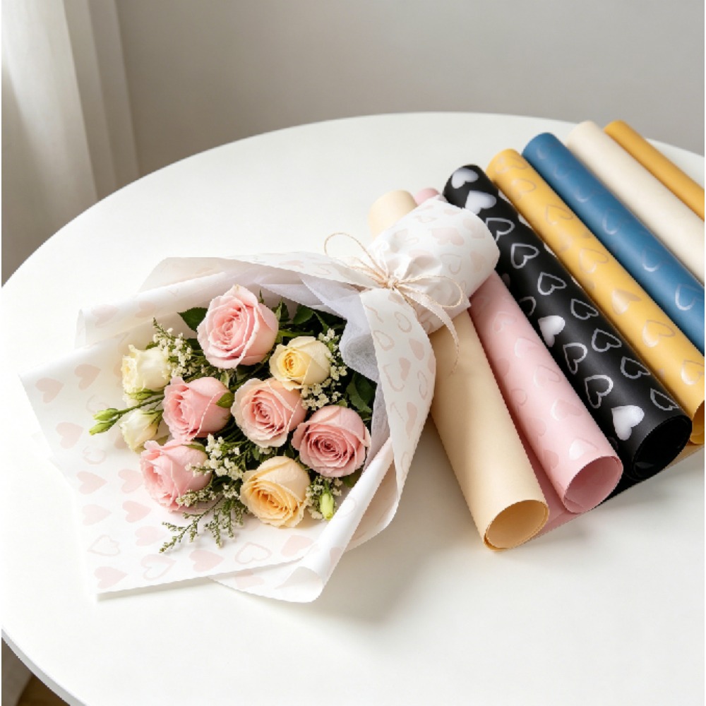 Silver Heart Hansu Floral Wrap - Good Floral & Wedding Decor Supply recensione e prezzo