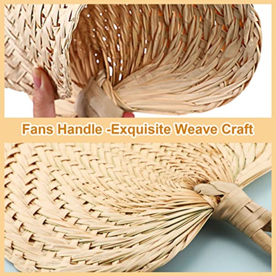 15 Pieces Raffia Hand Fan Wedd - Wedding Supply In Bulk recensione e prezzo